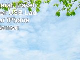 GoldFox 6Port Reise USB Ladegerät Travel USB Charger USB Ladestation für iPhone iPad