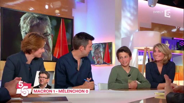 Au tableau ! : Jean-Luc Mélenchon étrillé par les enfants dans C à vous