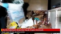 Hurda Kağıtların Arasında Kaçak Sigara Sevkiyatı