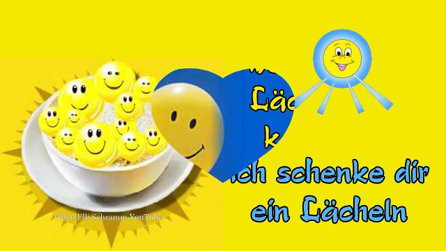 Guten Morgen ich schenke dir heute ein Lächeln weil ich dich so gerne hab