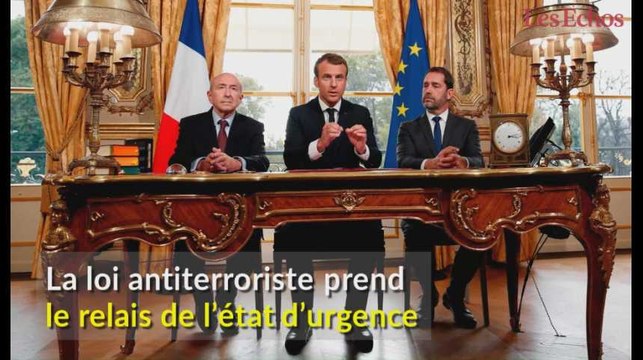 La loi antiterroriste prend le relais de l’état d’urgence
