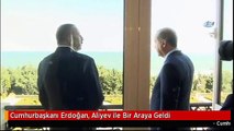 Cumhurbaşkanı Erdoğan, Aliyev ile Bir Araya Geldi