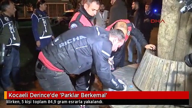 Kocaeli Derince'de 'Parklar Berkemal'