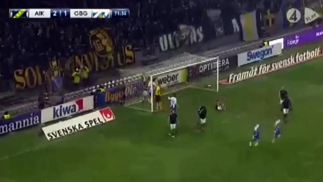 AIK 2:1 Goeteborg (Swedish Allsvenskan. 30 October 2017)