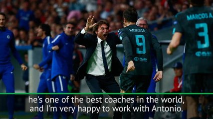 Conte is improving me every day - Morata