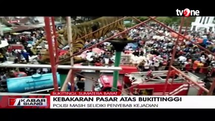 Kerugian Pedagang Pasar Atas Bukittinggi Ditaksir Mencapai Rp 1,5 Triliun