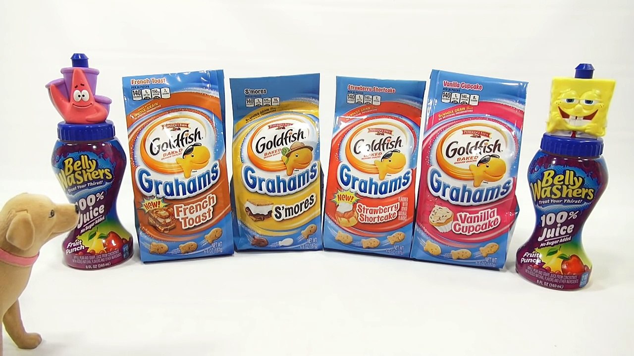 Goldfish Grahams - French Toast, Strawberry Shortcake, Vanilla Cupcake & Smores