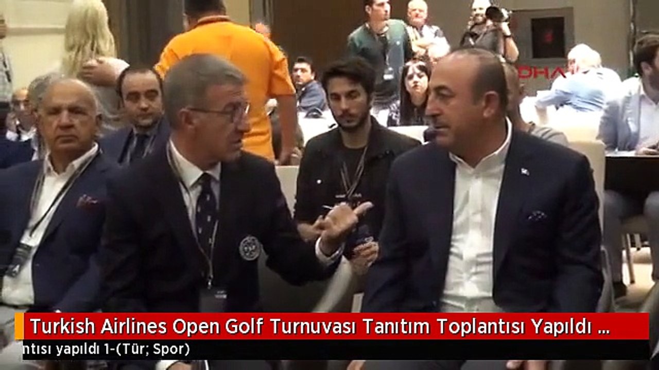 Turkish Airlines Open Golf Turnuvası Tanıtım Toplantısı Yapıldı 1-