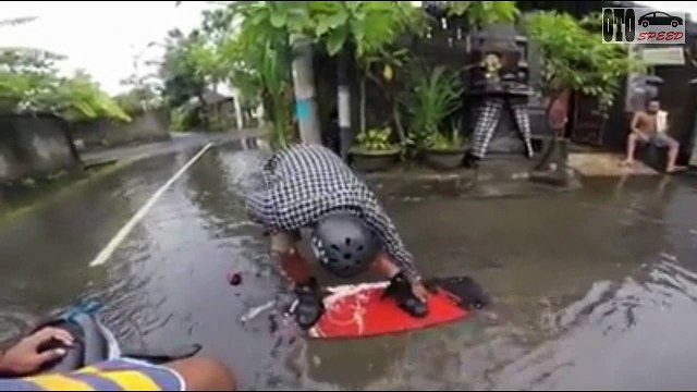 Road Surfing - Because, ocean wave surfing is too mainstream