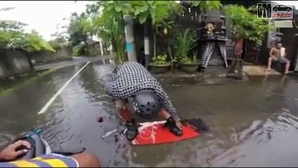 Road Surfing - Because, ocean wave surfing is too mainstream