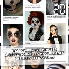 Halloween : 20 Minutes a sélectionné les maquillages les plus effrayants