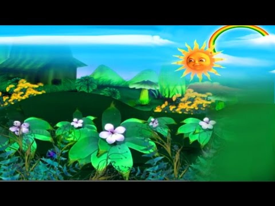 കുട്ടികൾക്കായി പൂക്കളെക്കുറിച്ചൊരു പാട്ട് # Rhymes For Children # Malayalam Animation For Children