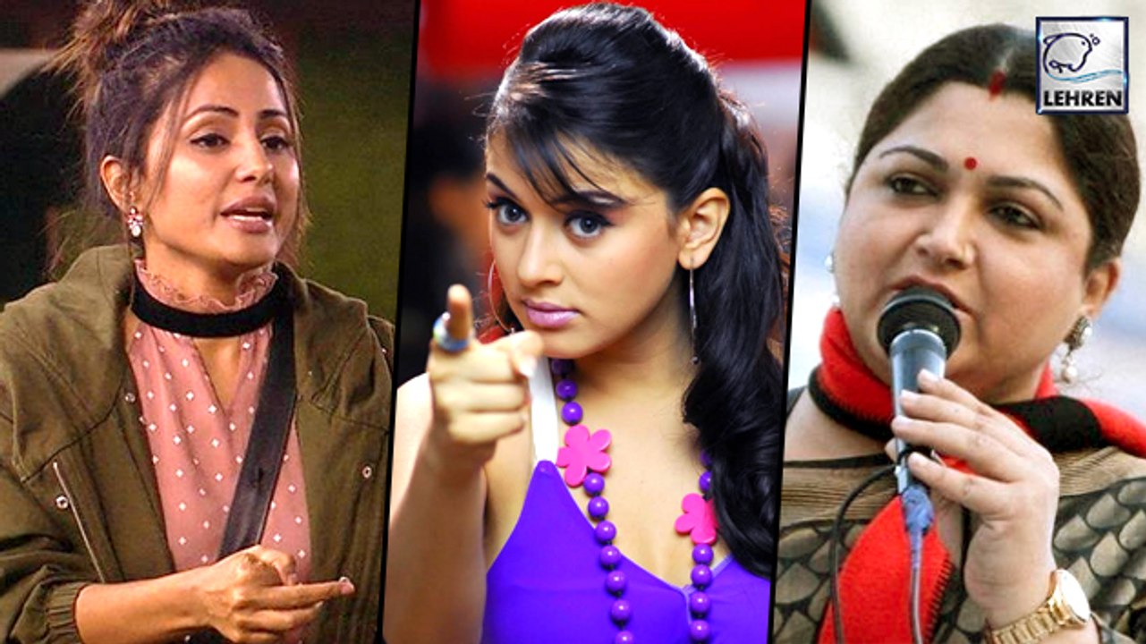 South Actresses Hansika Motwani & Khushbu SLAM Hina Khan For Body-Shaming