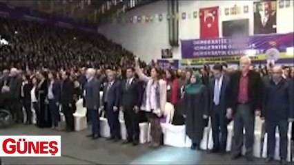 İşte her fırsatta devletin karşısında duran CHP'li Tezcan'ın esas duruşa geçtiği o anlar