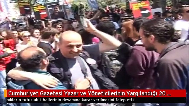 Cumhuriyet Gazetesi Yazar ve Yöneticilerinin Yargılandığı 20 Sanıklı Davada, Cumhuriyet Savcısı...