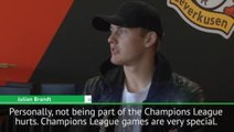 It hurts to miss the special Champions League nights - Brandt