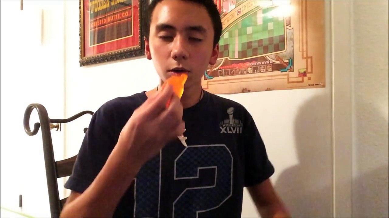Spicy Gummy Peppers Challenge