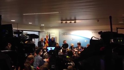 Puigdemont venu placer le problème catalan au coeur des institutions européennes