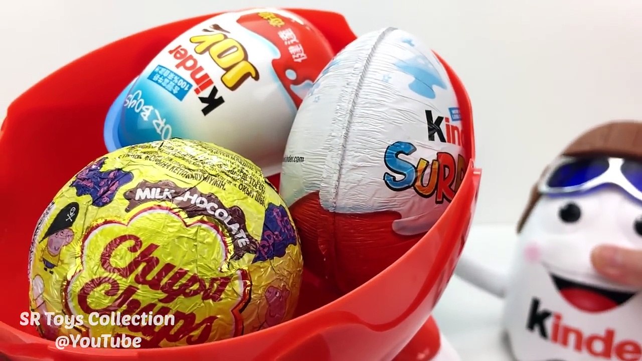 Kinder Surprise Mascot Man Toy Microwave Super Surprise Disney Cars 3 Street Fighter Surprizamals