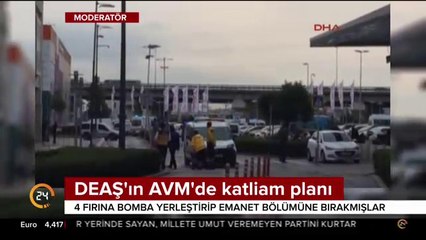 DEAŞ'lı teröristlerin AVM'de katliam planı