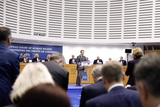 Discours du Président de la République, Emmanuel Macron devant le conseil de l'Europe à Strasbourg
