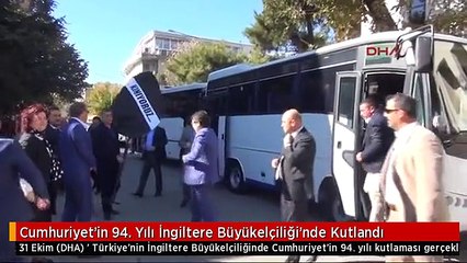 Cumhuriyet'in 94. Yılı İngiltere Büyükelçiliği'nde Kutlandı