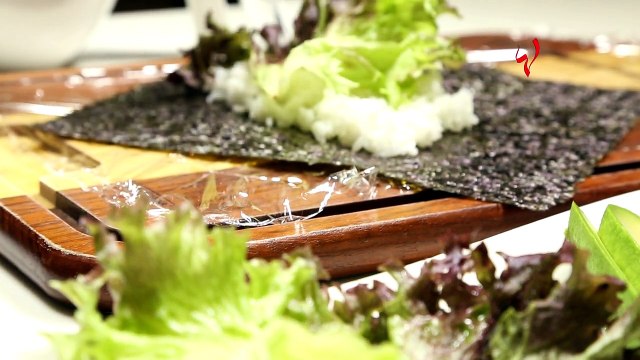 أسهل طريقة عمل سوشي في المنزل