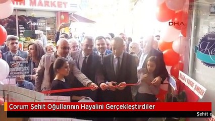Çorum Şehit Oğullarının Hayalini Gerçekleştirdiler