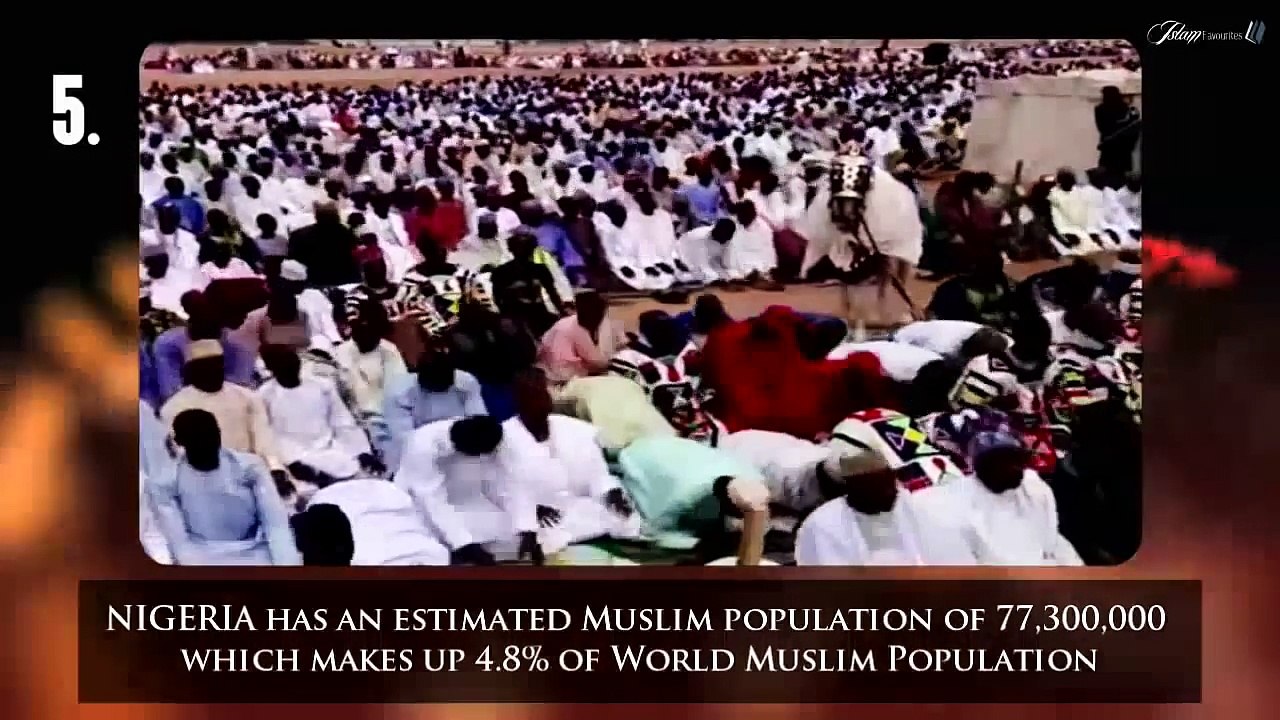 5 Countries - With Largest Muslim Population