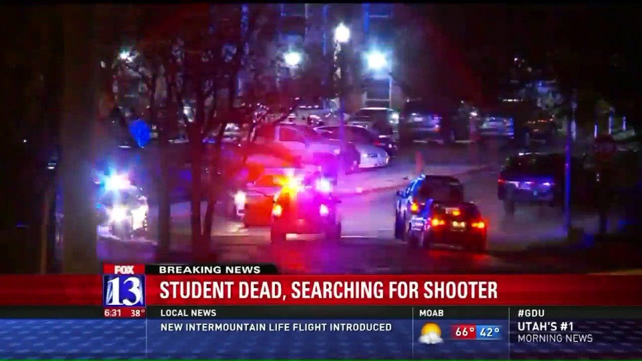 Suspect on the Run After Fatal Shooting Near University of Utah