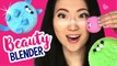 DIY Beauty Blender Using NEEDLEFELT?!! DIY Macaron Cat Make-Up Sponge :3