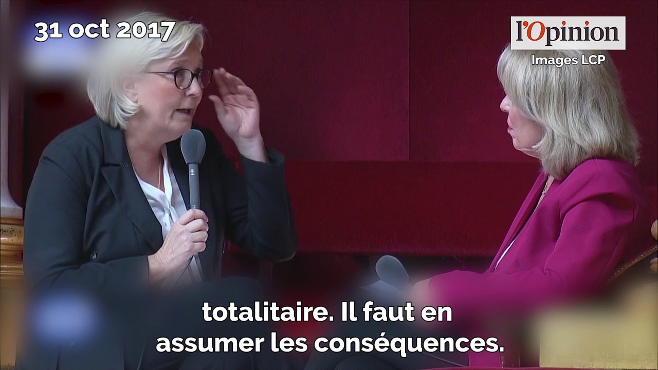 Marine Le Pen: «Les femmes françaises de djihadistes de retour de Syrie doivent aller en prison»