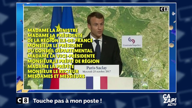 Voilà pourquoi Emmanuel Macron met si longtemps à dire bonjour