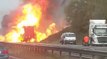 'Firework' Sounds Heard as Lorry Engulfed in Flames on Motorway