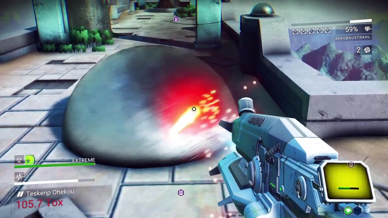 No Man's Sky Chapter 18 ( weird ruins ball and planet fight )