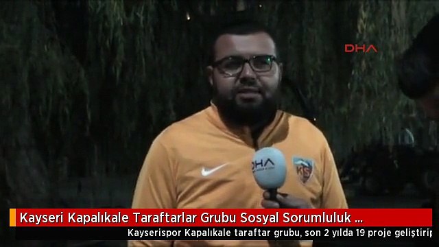 Kayseri Kapalıkale Taraftarlar Grubu Sosyal Sorumluluk Projelerine Devam Ediyor