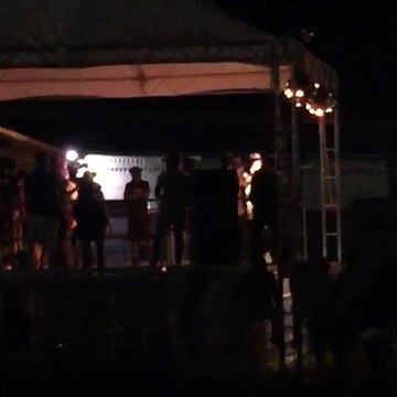 Jutah Rhyme Performance at Seaview Gardens Neighborhood Project (Red Stripe Oval) Oct 29, 2017