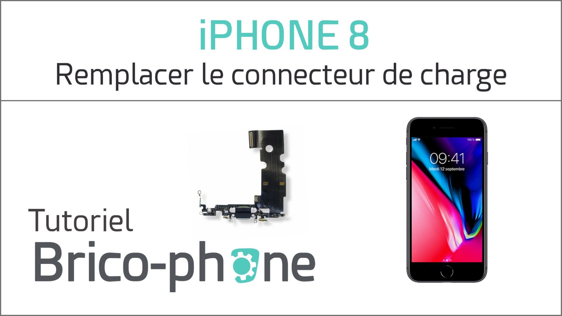 iPhone 8 : changer le connecteur de charge - Vidéo Dailymotion