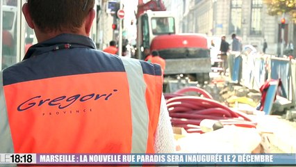 Le 18:18 - Marseille : découvrez le nouveau visage de la rue Paradis
