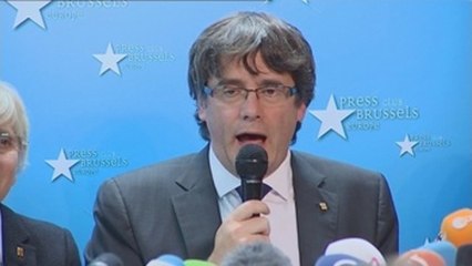 Puigdemont asegura que no está en Bélgica para pedir asilo