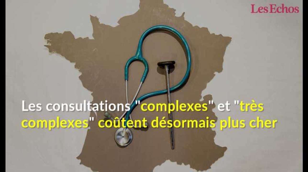 Quelles consultations chez le médecin coûtent désormais 46 et 60€ ?