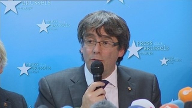 Puigdemont volverá a España cuando tenga garantías de un juicio justo