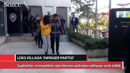 Lüks villada ‘swinger partisi’