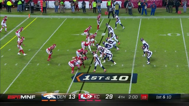 Denver Broncos QB Trevor Siemian locks in on tight end A.J. Derby for Denver Broncos TD