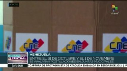 CNE venezolano inicia proceso de postulación para municipales