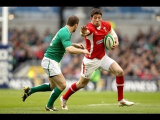 Looking back at the tries of 2013:  Alex Cuthbert Try Wales v Ireland