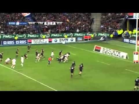 Look Back at the Tries of 2013 Maxime Medard, France v Scotland 16 March 2013
