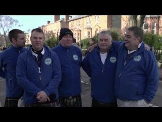 Ireland v Scotland Fan Camaraderie