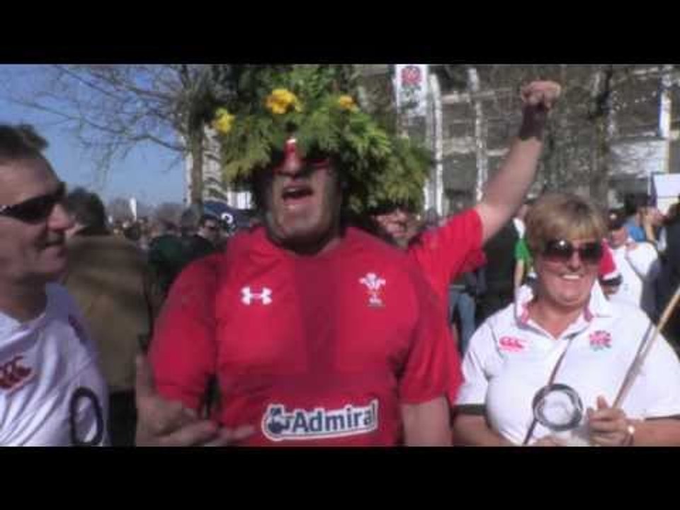 Excellent Unity from English & Welsh fans