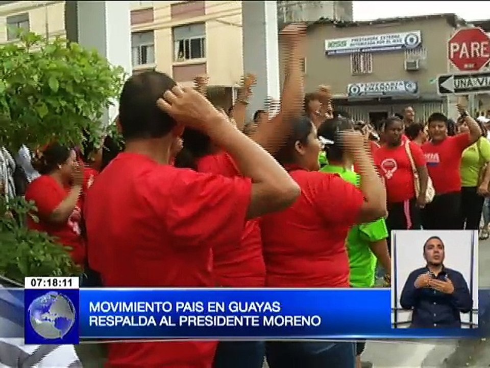 Movimiento País en Guayas respalda al Presidente Lenín Moreno